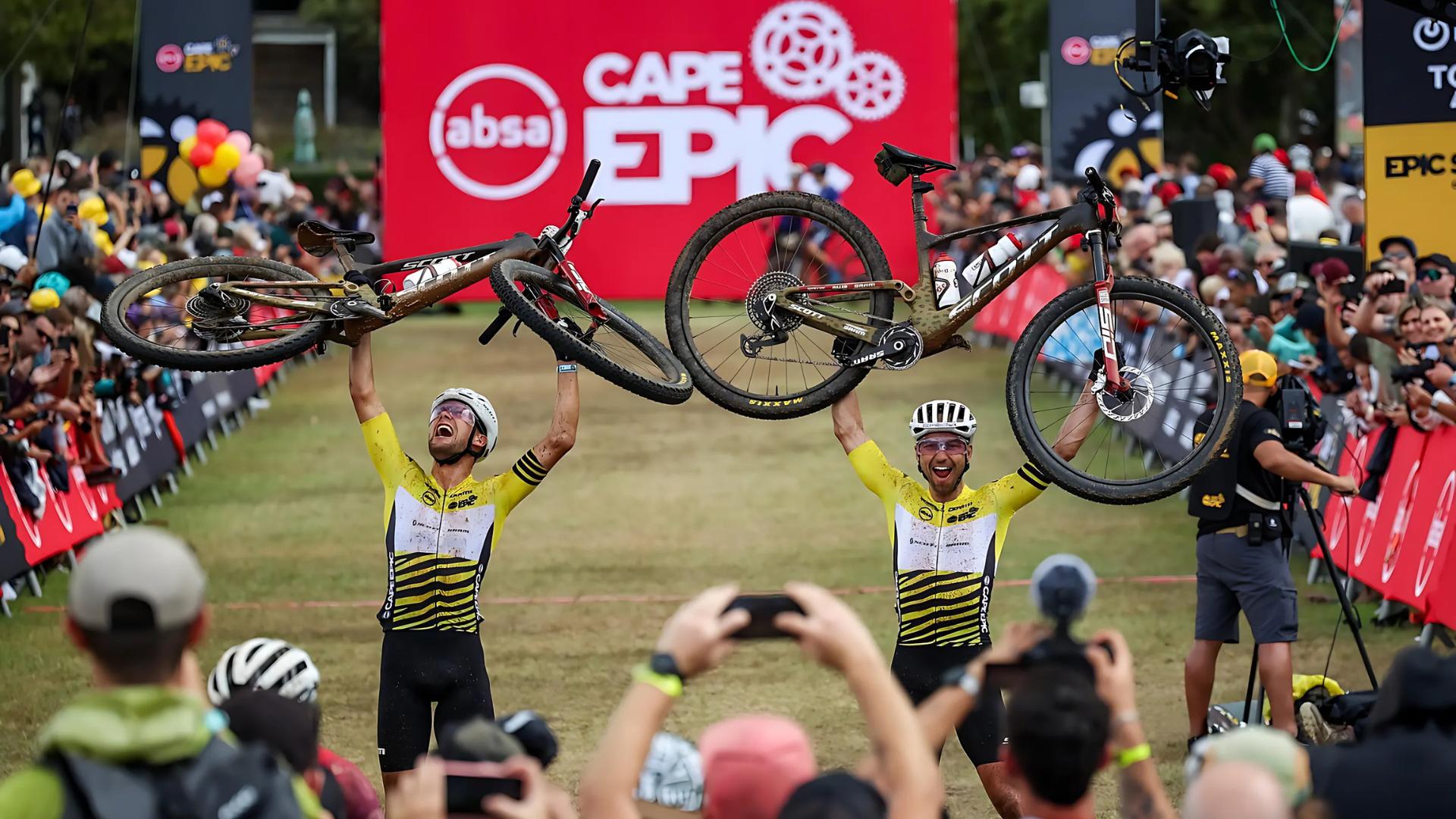 Švýcaři Schurter a Colombo ovládli nejnapínavější ročník závodu Cape Epic v historii!